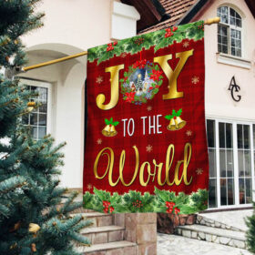 Christmas Flag Joy To The World TQN599F
