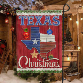 Texas Christmas Flag Merry Christmas LNT626Fv1