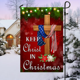 Keep Christ In Christmas Flag TQN748F
