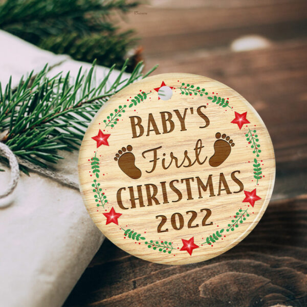 Baby's First Christmas 2022 Newborn Ornament BNN549O