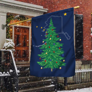 Alaska Christmas Flag Picea Sitchensis Tree LNT812F