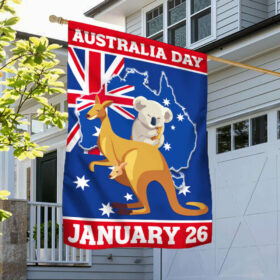 Happy Australia Day January 26 Flag MLN872F