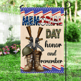 Memorial Day Flag Honor And Remember Patriotic Veterans TQN1014F