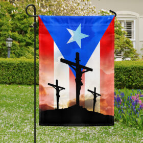 Easter Puerto Rico Flag He Is Risen TQN1055F
