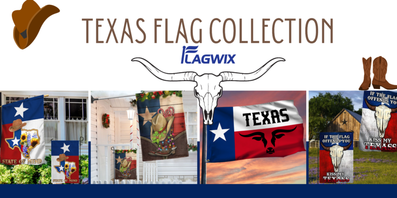 Texas flag collection