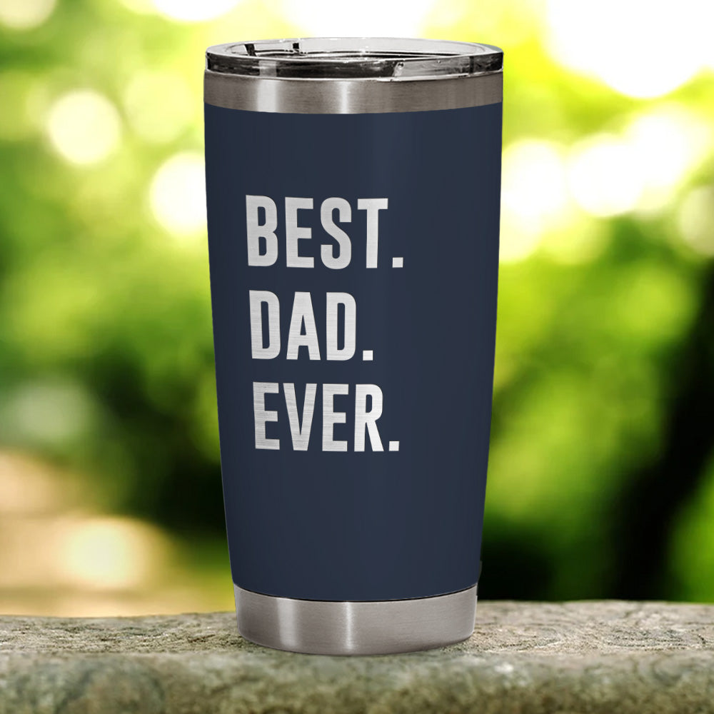 Best Dad Ever Flagwix Stainless Steel Tumbler Father's Day Gifts