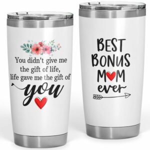 Best Bonus Mom Gifts 20oz Tumbler
