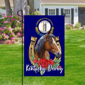 Kentucky Derby Horse Flag TQN1173F