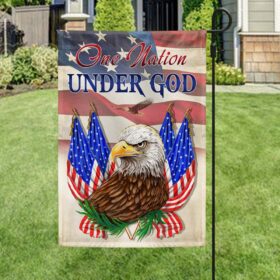 One Nation Under God Eagle Flag TQN1223F
