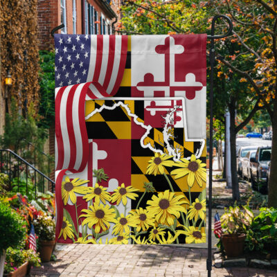 Maryland Black-eyed Susan Flower Flag