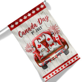 Happy Canada Day Gnome Eh Flag MLN1332