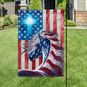 Patriot Horse American Flag MLN1356F