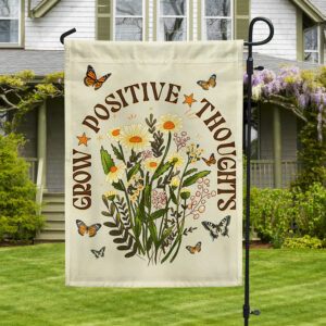 Grow Positive Thoughts Mental Health Flag TQN1197F
