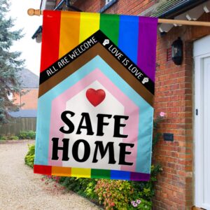 Safe Home LGBTQ Pride Flag TPT805F