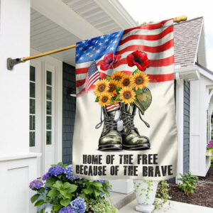 Happy 4th Of July, Home Of The Free American Flag TPT954F