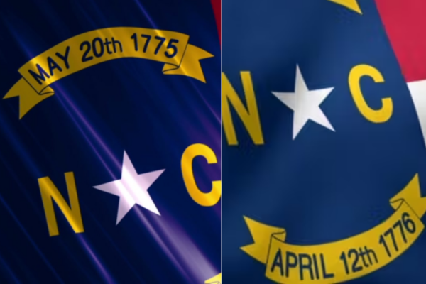 What Are The 2 Dates On The North Carolina Flag?