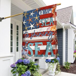 From Sea To Shining Sea American Flag TPT977F