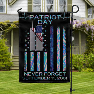 911 Patriot Day September 11 Never Forget Flag MLN1558F