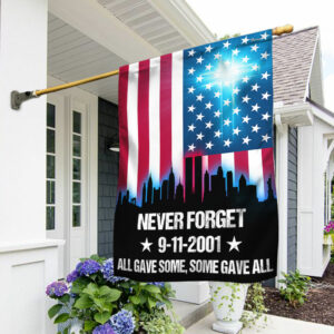 September 11th Never Forget 911 Memorial Flag TPT986Fn