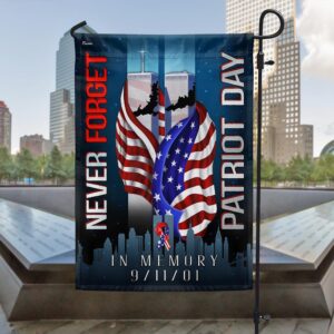 Never Forget Patriot Day In Memory 9/11 Flag MLN1667F