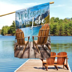 Welcome To The Lake Flag TPT1049F