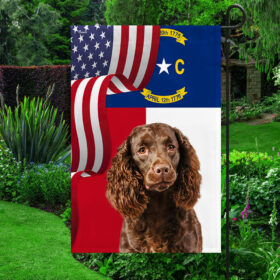 North Carolina Boykin Spaniel Flag MLN1141Fv53