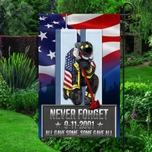 911 Patriot Day Never Forget 343 Firefighters Memorial Flag TQN1422F
