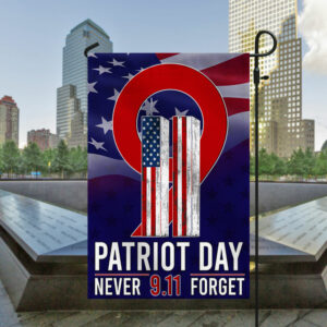 9/11 Patriot Day Never Forget Memorial US Flag MLN1598F
