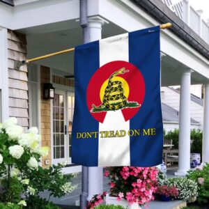 Don't Tread On Me Colorado Gadsden Flag TPT1167F
