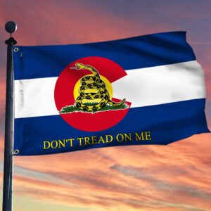 Don't Tread On Me, Colorado Gadsden Flag TPT1167GF