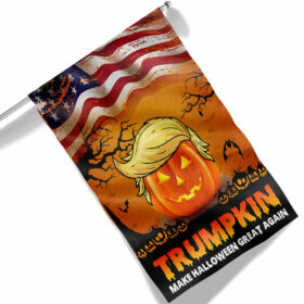 Halloween Flag Trumpkin Make Halloween Great Again Flag MLN1855F