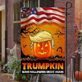 Halloween Flag Trumpkin Make Halloween Great Again Flag MLN1855F