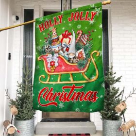 Holly Jolly Christmas Flag TQN1895F