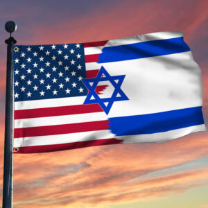 Israel United States US American Flag TPT1267GF