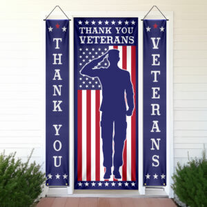 Thank You Veterans Door Cover & Banners TQN1911CB