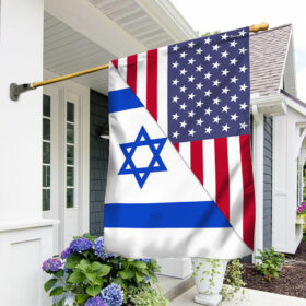 American Israeli Jewish Flag TQN1861F