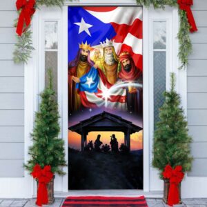 Three Kings, Three Wise Men, Nativity Of Jesus, Puerto Rico Door Cover TPT1295D