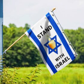 Jewish Flag I Stand  With Israel Pray for Israel Flag MLN1983F