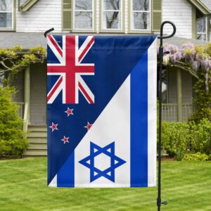 New Zealand Together With Israel Flag TPT1265F
