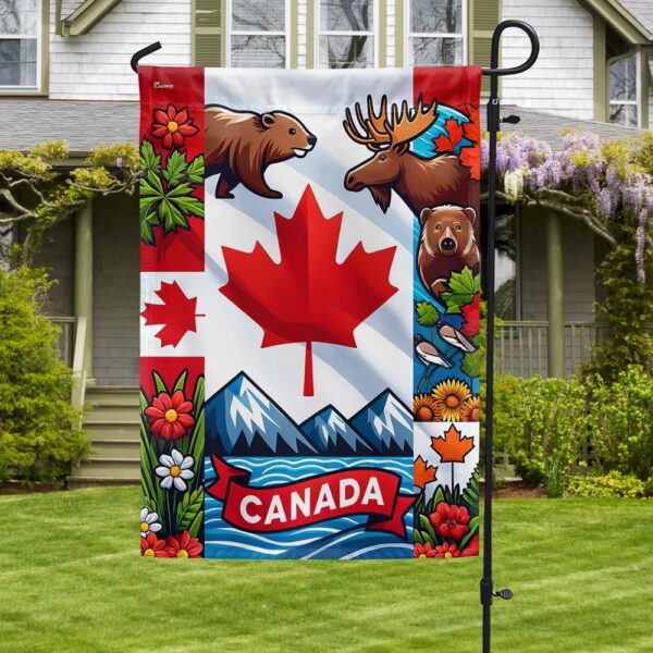 FLAGWIX  Canada Symbols  Maple Leaf Flag MLN2255F