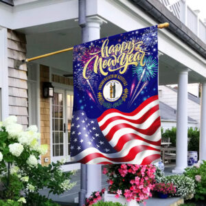 Kentucky State Happy New Year American Kentucky Flag TPT1475F