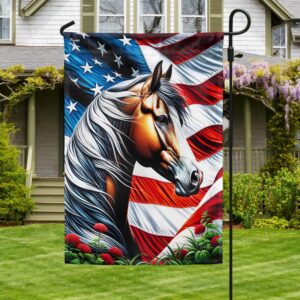 FLAGWIX  Patriot Horse American Flag MLN2250F