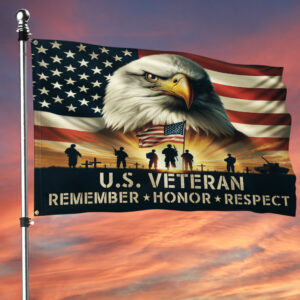 Memorial Day U.S. Veteran Grommet Flag TQN2515GF