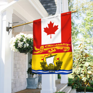 FLAGWIX  Canada And  New Brunswick Flag TQN2470F