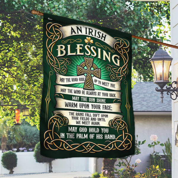 FLAGWIX  Irish Blessing St Patrick's Day Flag TQN2463F
