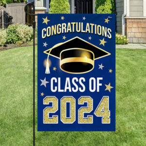 FLAGWIX  Congratulations Graduate Class of 2024 Senior 2024 Flag MLN2528F