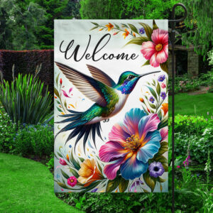FLAGWIX Hummingbird Welcome Spring Season Flag MLN2801F
