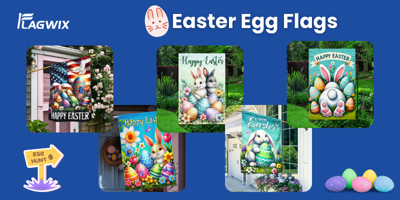 Easter Egg Flags 