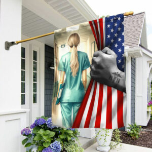 Nurse American Flag MLN2858F