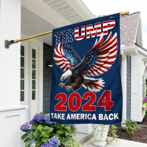 Trump 2024 Take America Back Flag TQN2880F